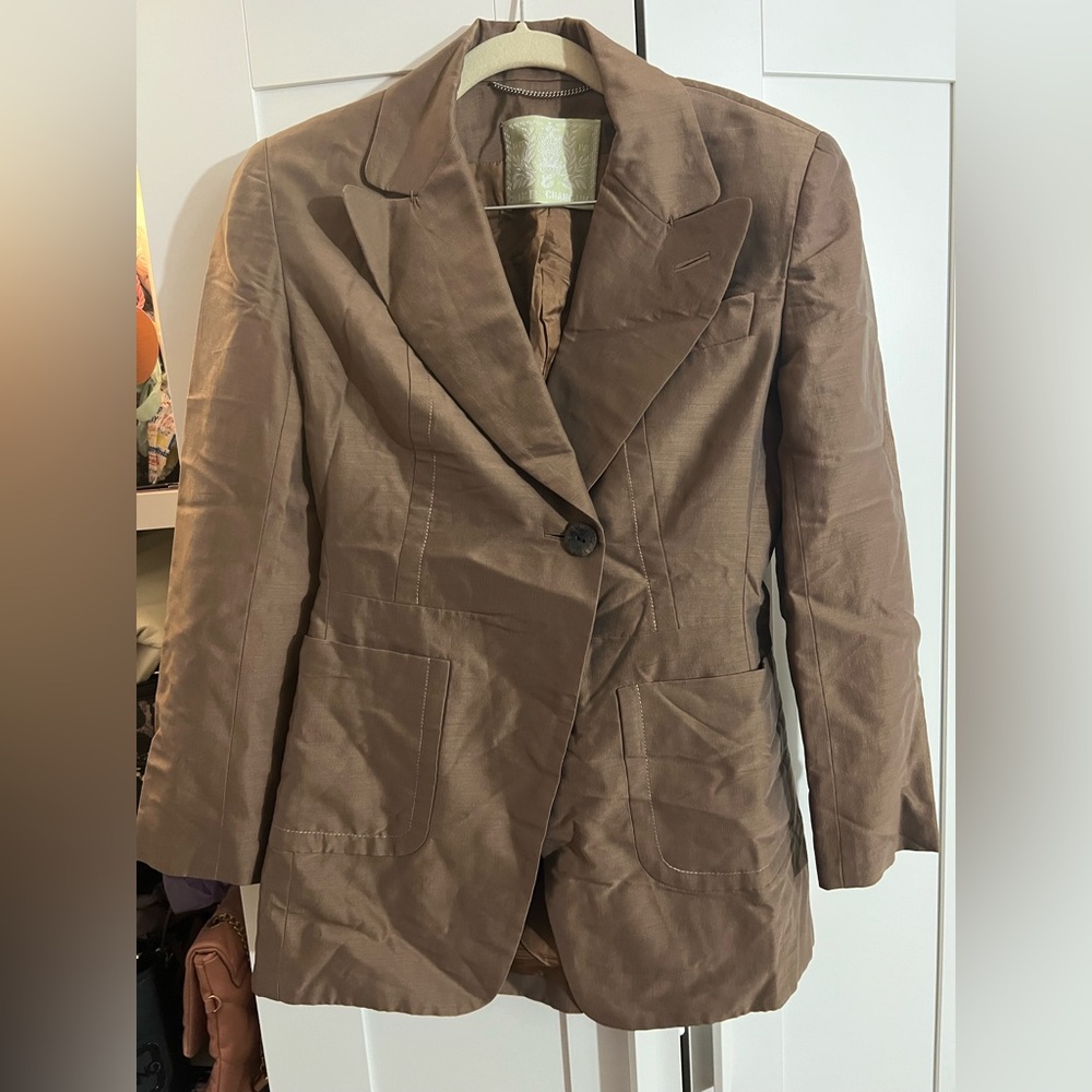 Women's Brown Blazer